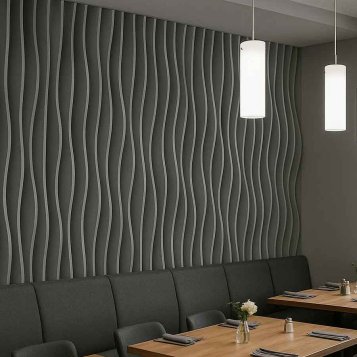 Felt lamely Edge na stene Wave