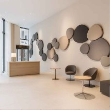 Pillow stone nepravidelné kamene lepené na stene