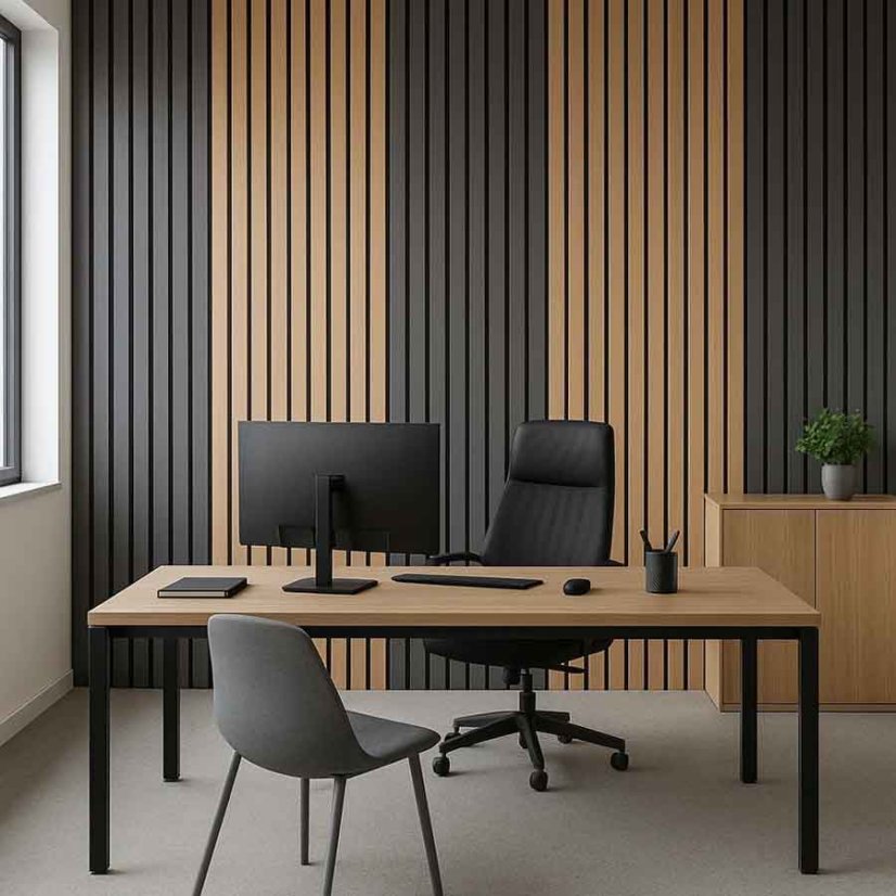 Akustické Felt line lamely na stene