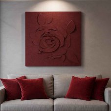 vzor rose farba red 21