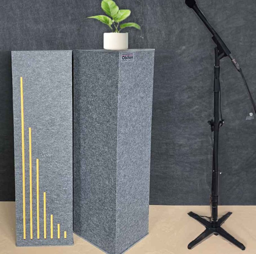 Stlp Cube farba antracit výška 120cm