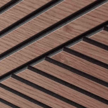 drevena folia na čiernom PET paneli