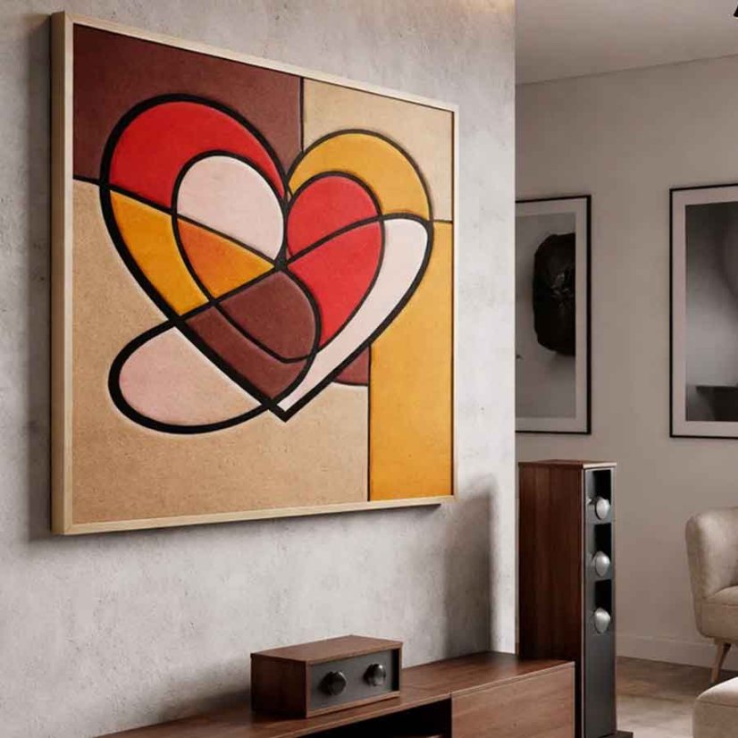 Feltpix Heart  zmes farieb podla vyberu