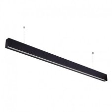 LED svietidlo 40x70x1200mm zavesene medzi bafflami na strope LED svietidlo 40x70x1200mm zavesene medzi bafflami na strope