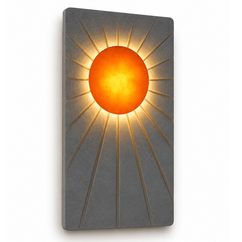 Akustické svietidlo - Sun