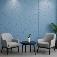 Frézovaný panel Ekosound V-cut vzor Dragoon