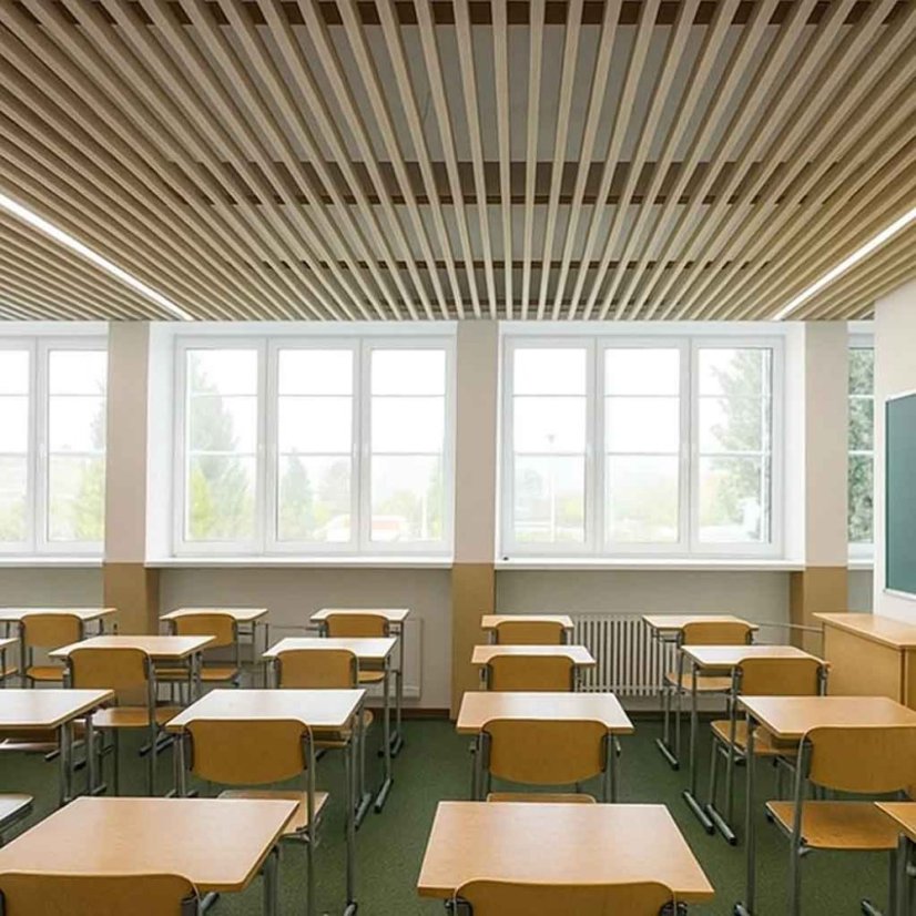 Ukážka lamiel vo farbe camel veľkosť lamiel 60x40mm, rozteč 84mm