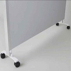 Nožičky B8 s kolieskami biele