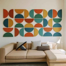 Filcové polkruhy Semi Art