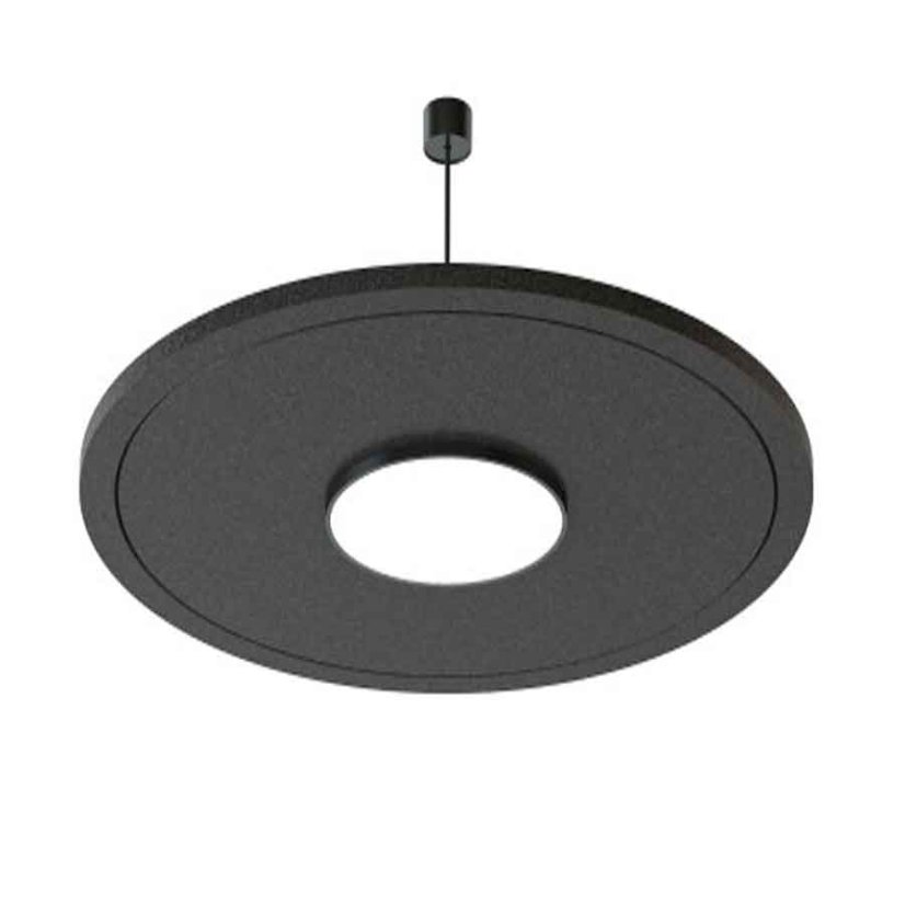 Akustické svietidlo kruh