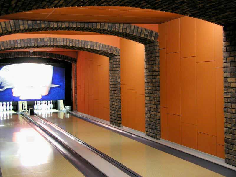 Relaizácia bowlingova dráha panely Modular 