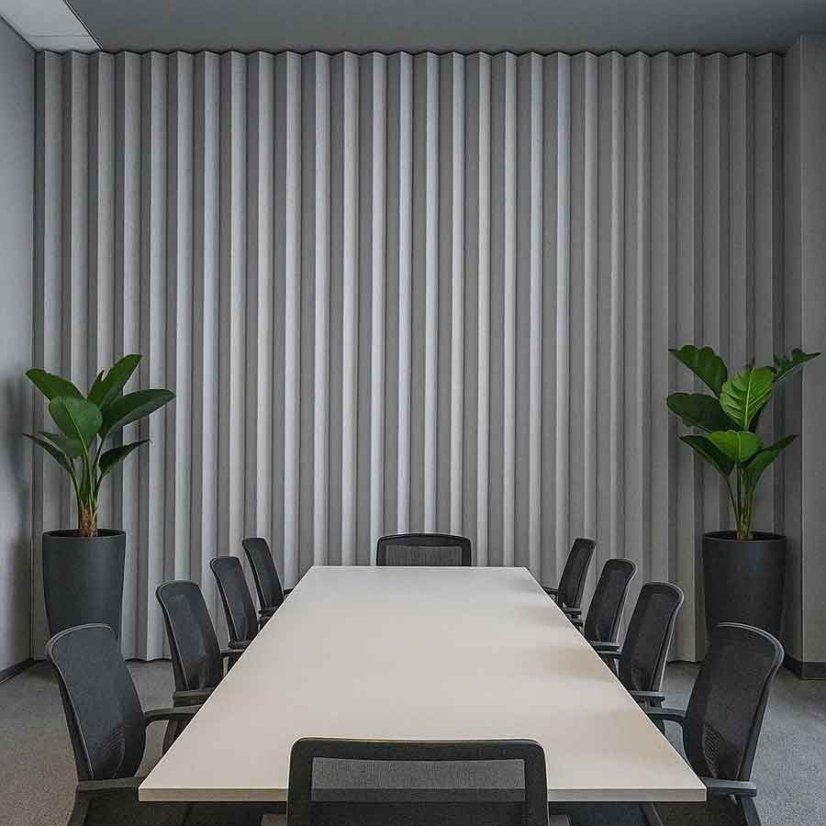 Panel Accordeon farba silver Grey
