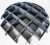 Grid kupola 14 rebier priemer 1200mm farba antracit
